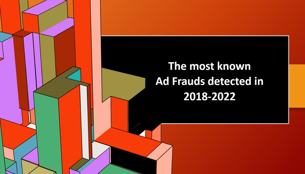 The most known Ad Frauds detected in 2018-2022