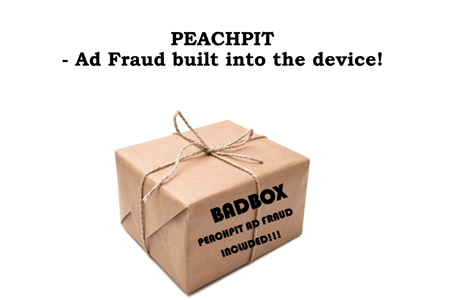 PEACHPIT - Ad Fraud built into the device!