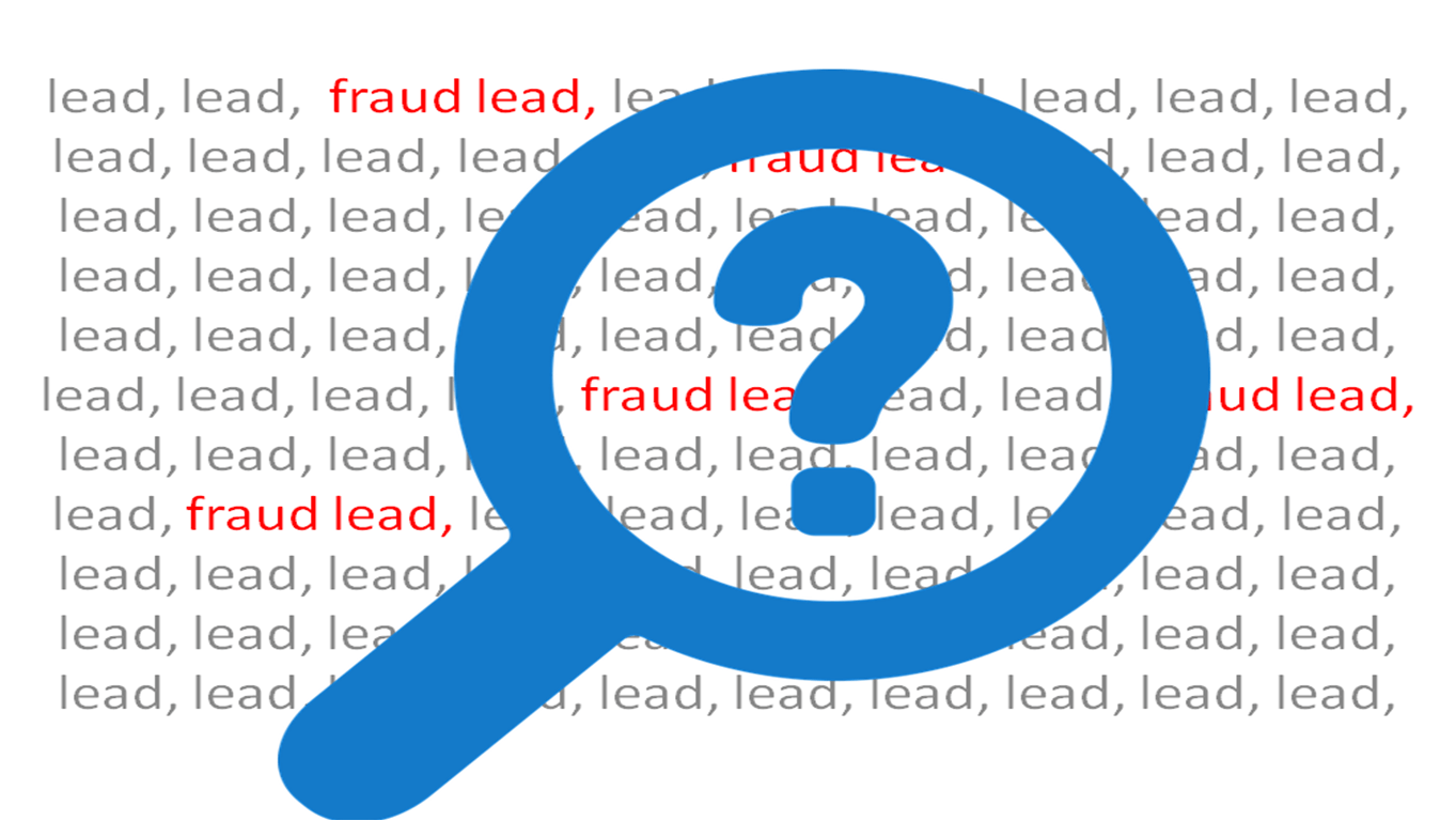 Fraud leads - how to recognize