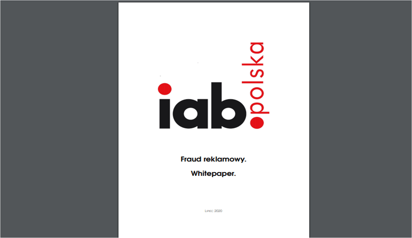 Ad fraud - Whitepaper created by IAB Polska